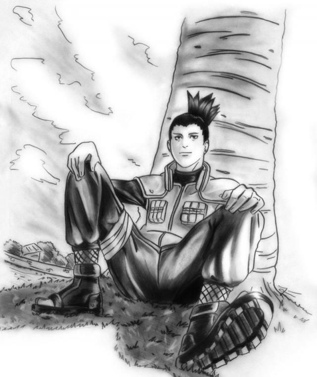 Chuunin Shikamaru Cloud Gazing again